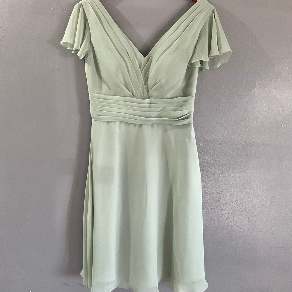 Elegant Mint Green Dress